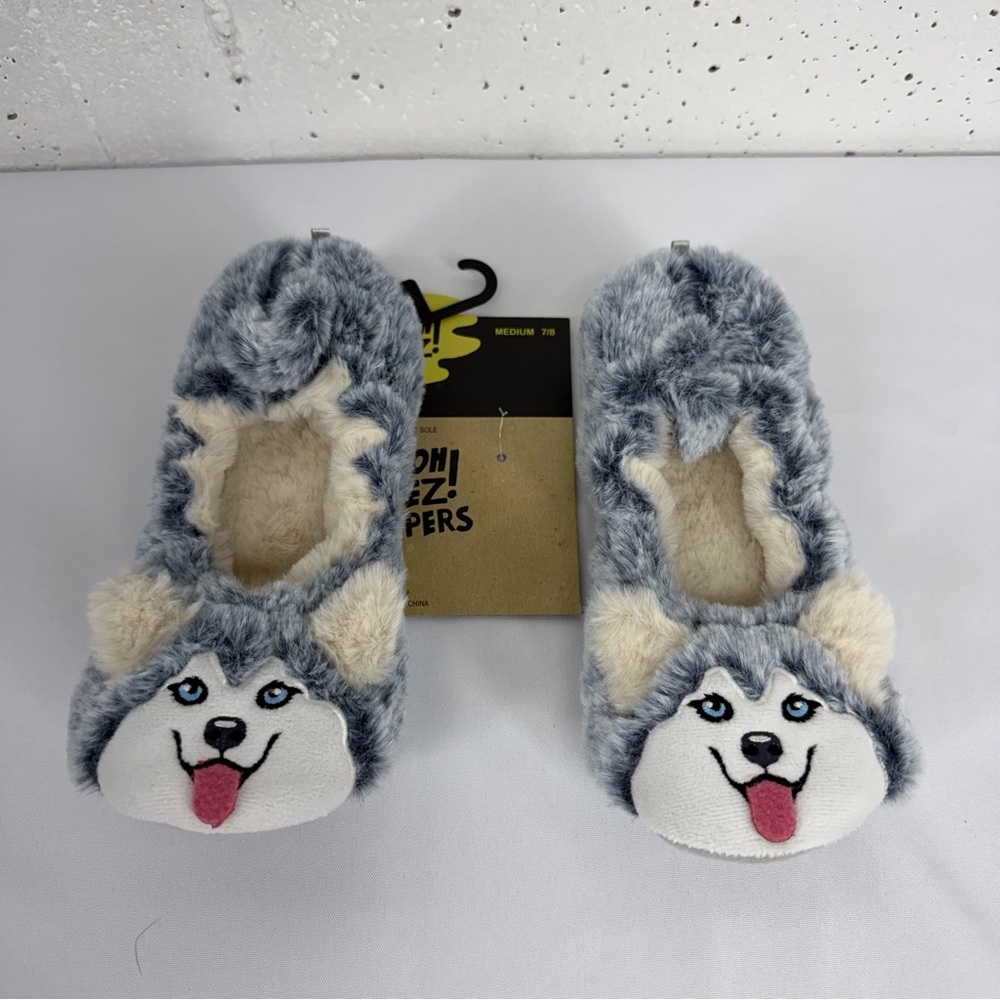 OOOH GEEZ Women’s size 7-8 Husky Slippers NEW